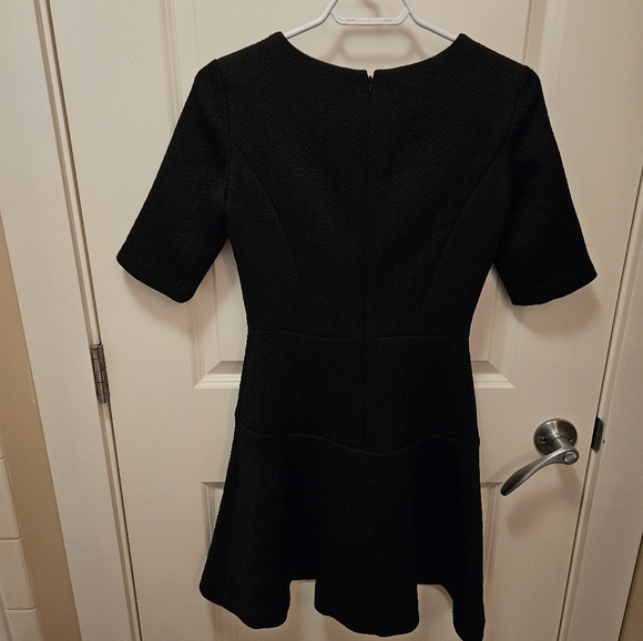 Club Monaco Textured Fit & Flare Regan Dress - Picture 3 of 8